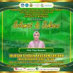 Pika Triya Rosmeri, a Student from the Department of Agricultural Technology, Become the Best Graduates of the Undergraduate Program at the Yudisium Period 111 of the Faculty of Agriculture