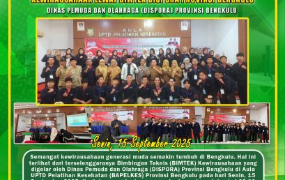 Alumni and Students of the Department of Agricultural Technology, University of Bengkulu Increase Entrepreneurship Through BIMTEK DISPORA Bengkulu Province