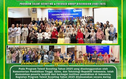 Selly Ratna Sari, Lecturer of the Department of Agricultural Technology Increases the Capacity of Research Competency Development in the Talent Scouting Program in 2025 Selly Ratna Sari, Lecturer of the Department of Agricultural Technology Increases the Capacity of Research Competency Development in the Talent Scouting Program in 2025