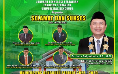 Rector and Vice Rectors of the University of Bengkulu Officially Inaugurated Ready to “Move Fast” for Inclusive, Innovative, and Impactful Education
