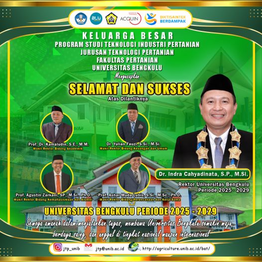 Rector and Vice Rectors of the University of Bengkulu Officially Inaugurated Ready to “Move Fast” for Inclusive, Innovative, and Impactful Education