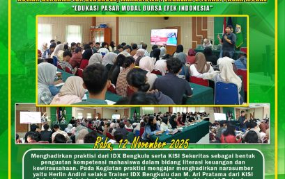IDX Bengkulu Teaching Practitioners: Agricultural Industry Technology Students Deepen Capital Market Literacy