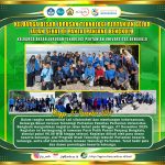 Big Family of Agricultural Technology Department Holds Healthy Walk at Long Beach Bengkulu