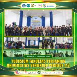 Yudisium of the Faculty of Agriculture, University of Bengkulu Period 112, Agricultural Industrial Technology Study Program Adds 28 Best Graduates