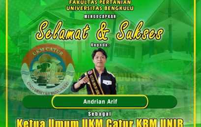 Andrian Arif Elected as Chairman of the KBM Chess UKM of the University of Bengkulu in 2025/2026