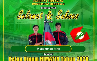 Muhammad Riko Elected as Chairman of HIMATIN in 2026