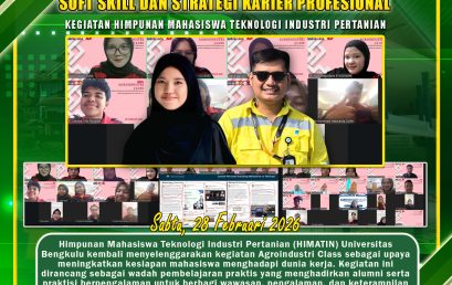 HIMATIN Holds Agroindustry Class, Equips Students with Soft Skills and Professional Career Strategies