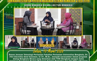 Dr. Fitri Electrika Dewi Surawan, S.T.P., M.Sc. Emphasizes the Importance of Health Insurance for Food Products During Ramadan and Eid al-Fitr