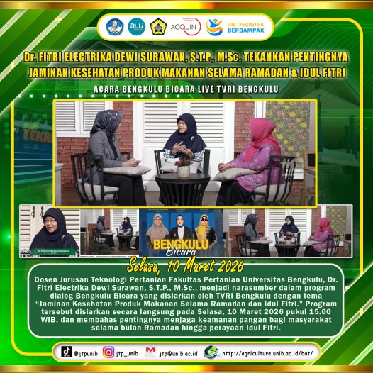 Dr. Fitri Electrika Dewi Surawan, S.T.P., M.Sc. Emphasizes the Importance of Health Insurance for Food Products During Ramadan and Eid al-Fitr