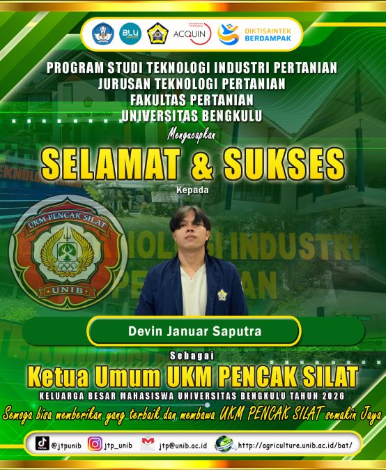 Devin Januar Saputra was elected as the General Chairman of UKM PENCAK SILAT KBM UNIB in 2026