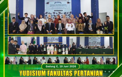 Judiciary of the Faculty of Agriculture, University of Bengkulu Period 114, Agricultural Industrial Technology Study Program Adds 8 Best Graduates