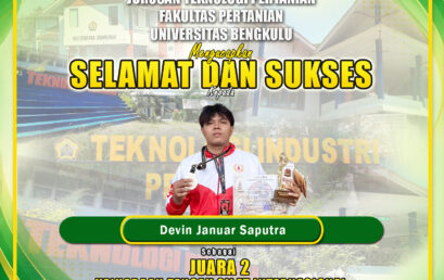 Agricultural Technology Students of the University of Bengkulu Won 2nd Place in the International Pencak Silat Championship