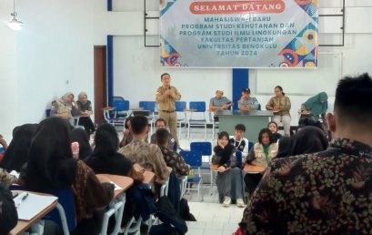 Welcoming New Forestry Department Students (Forestry and Environmental Science Study Program)