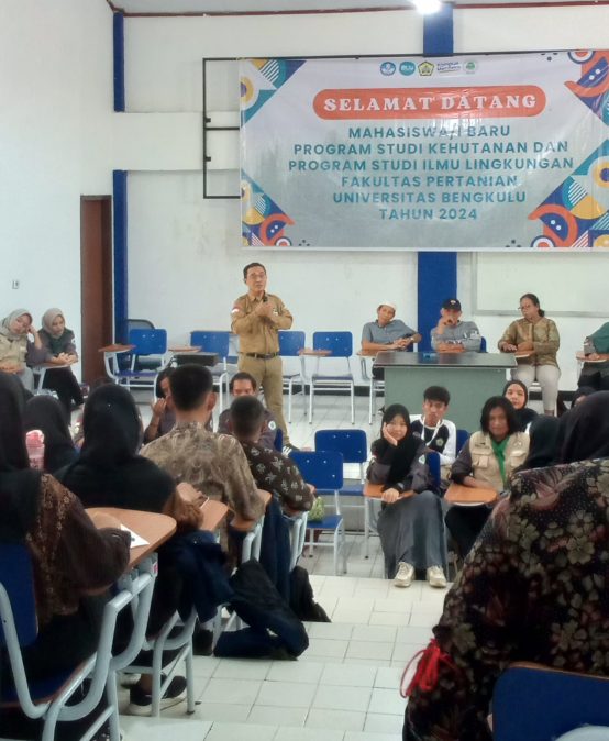 Welcoming New Forestry Department Students (Forestry and Environmental Science Study Program)