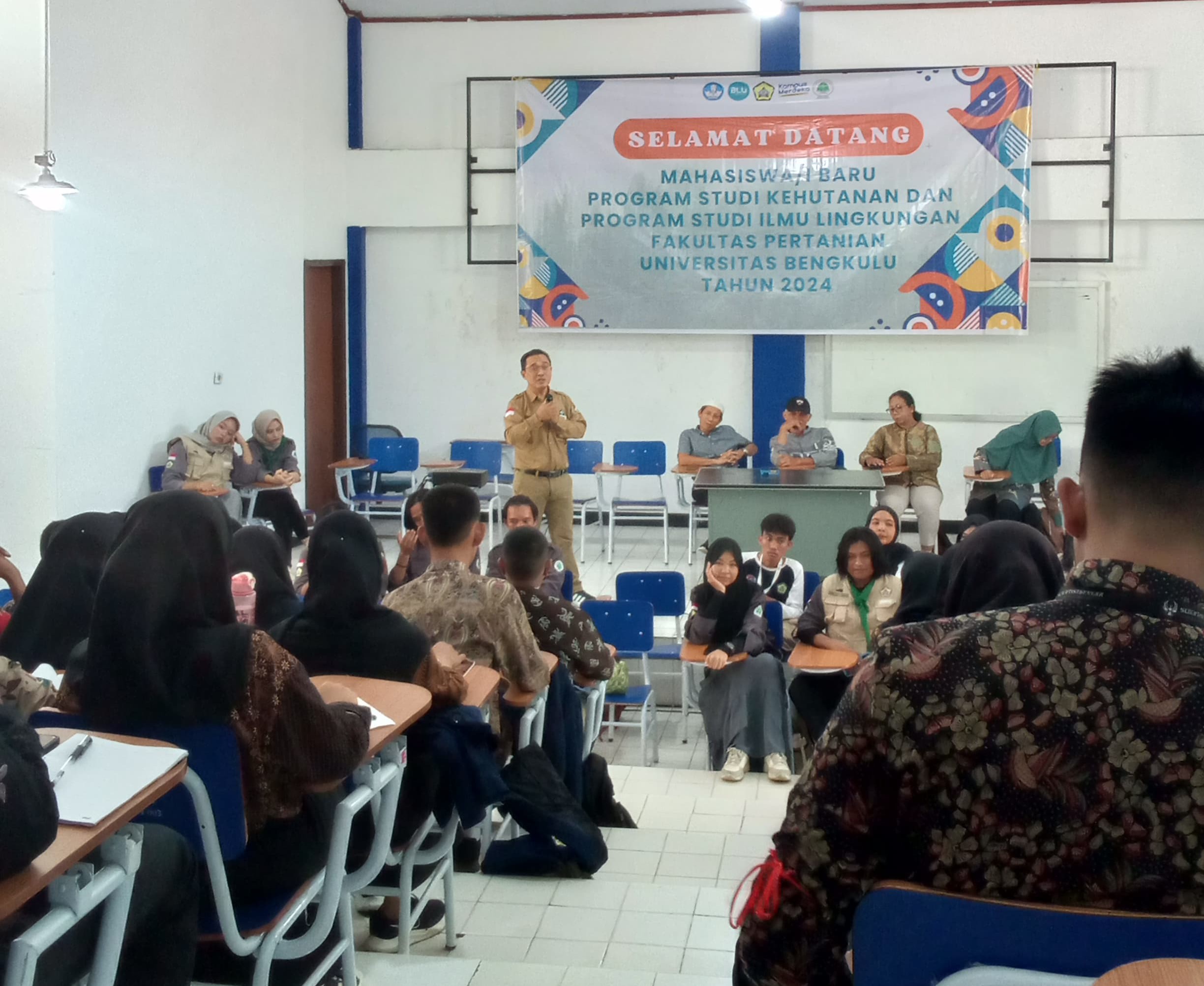Welcoming New Forestry Department Students (Forestry and Environmental Science Study Program)