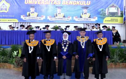 UNIB Inaugurates New Professor of Forestry