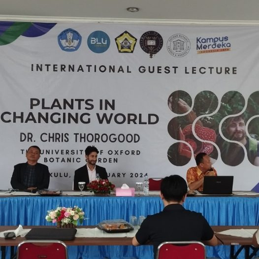International Cooperation in Rafflesia Conservation between the University of Bengkulu with Oxford University, and University of the Philippines of Los Baños