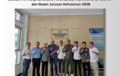 The synergy between KLHK and Forestry Department Lecturers to Implement Collaboration