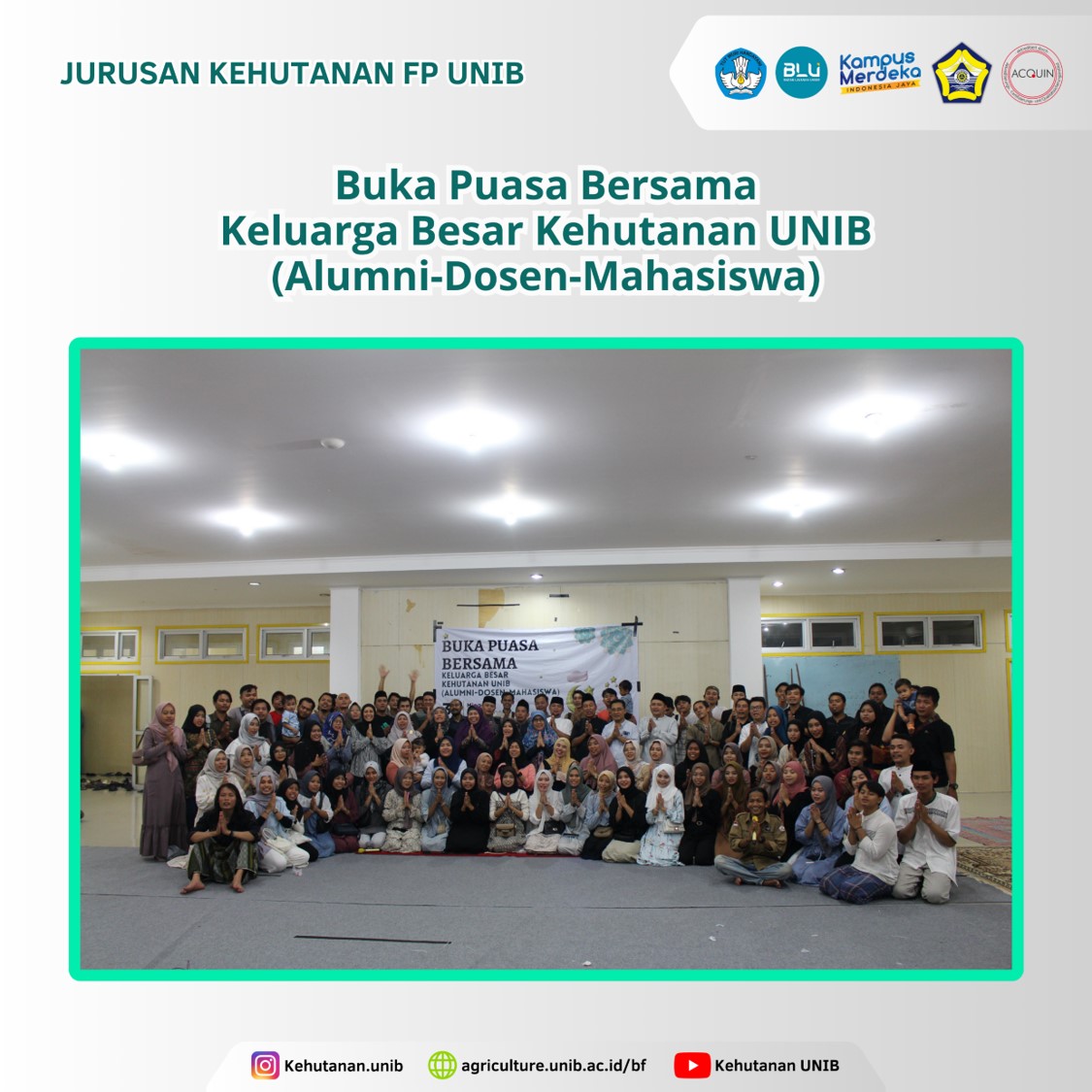 ๐๐๐ธ๐ฎ ๐ฃ๐๐ฎ๐๐ฎ ๐๐ฒ๐ฟ๐๐ฎ๐บ๐ฎ: The Big Family of Forestry UNIB ๐๐๐ธ๐ฎ ๐ฃ๐๐ฎ๐๐ฎ ๐๐ฒ๐ฟ๐๐ฎ๐บ๐ฎ: The Big Family of Forestry UNIB