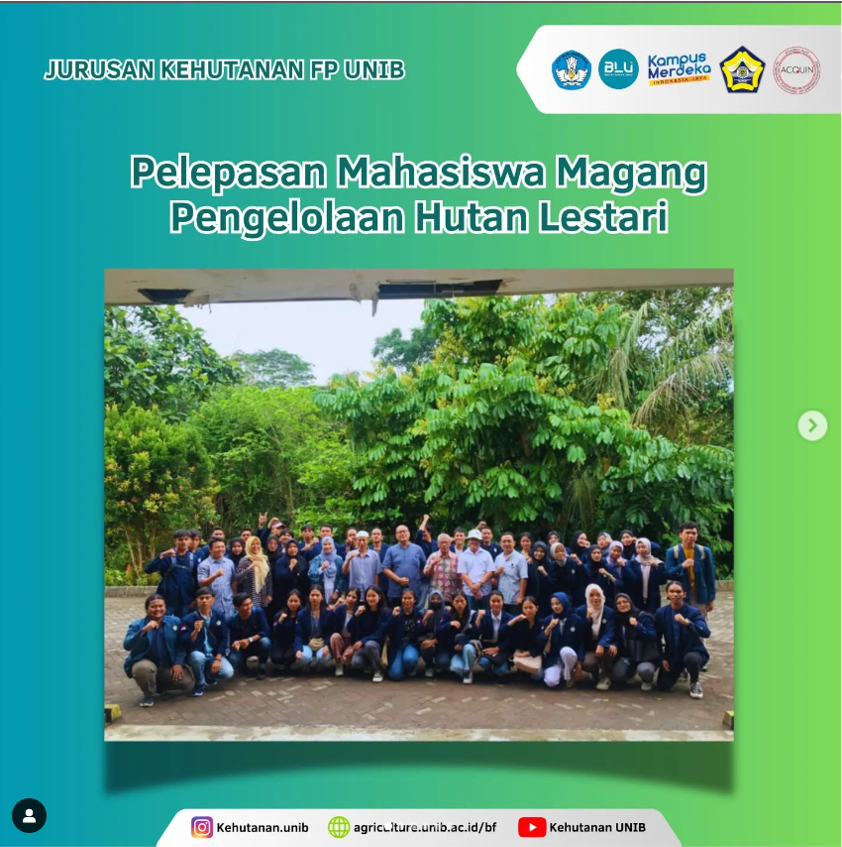 Release of Sustainable Forest Management (PHL) Internship Students