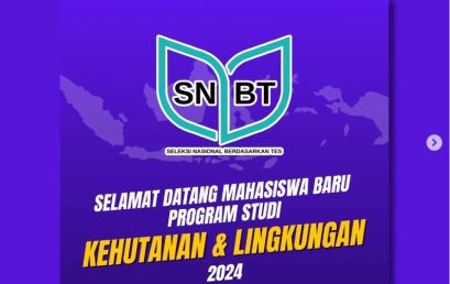 Welcome New Students to the Forestry and Environmental Science Programs through SNBT 2024