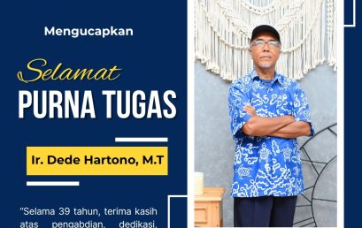 Honoring 39 Years of Dedication: Marine Science and Fishery Science Study Programs Wish a Happy Retirement to Ir. Dede Hartono, M.T.