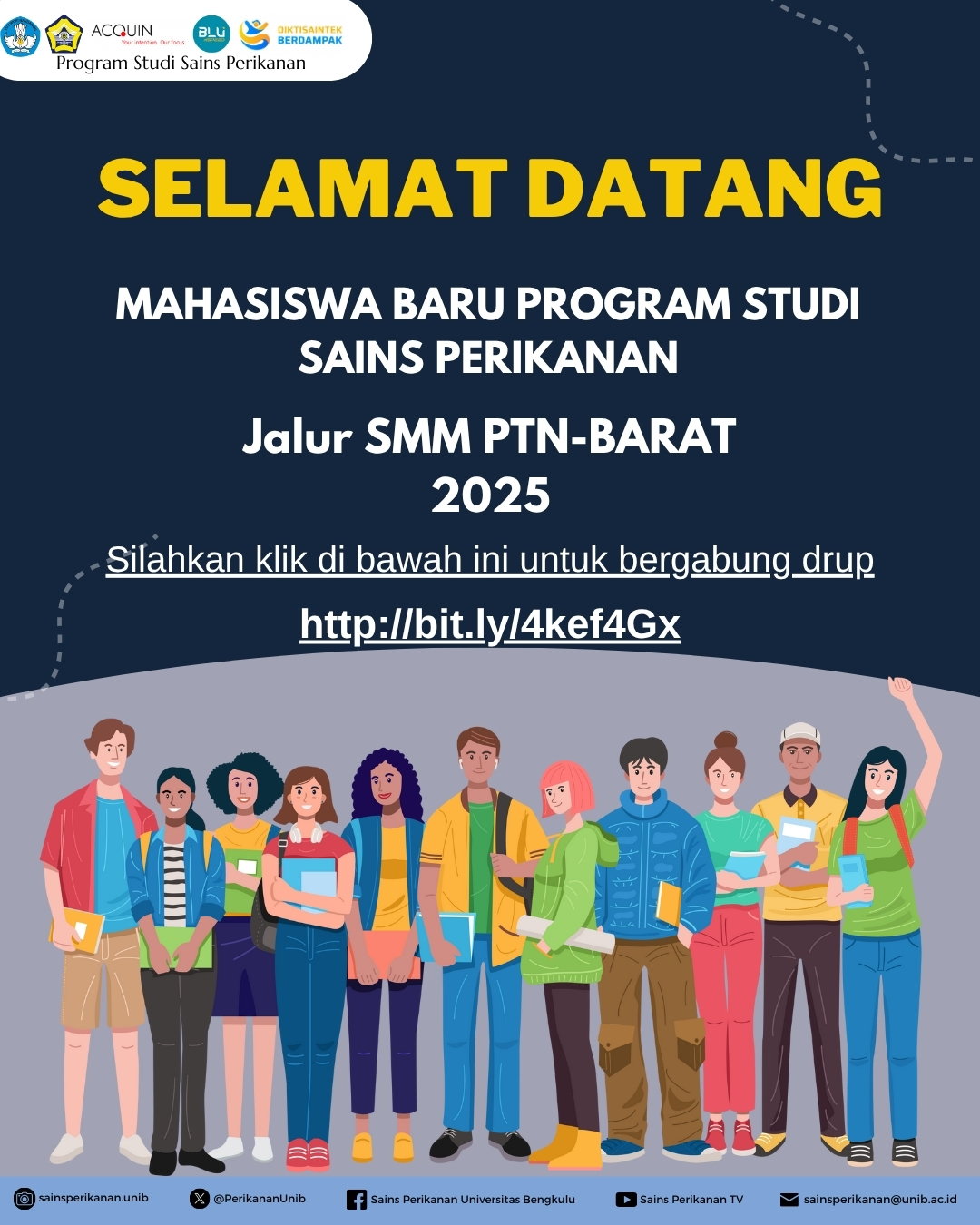 Welcome Aboard! Fishery Science Study Program Welcomes New Students from the 2025 SMM PTN-BARAT Admission