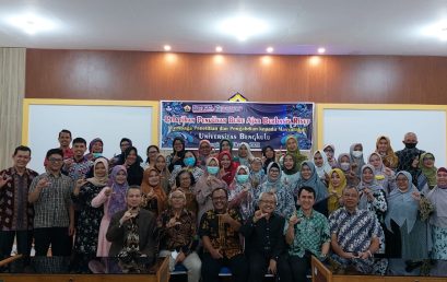 Lecturers of the Marine Science Study Program join the training of writing research-based textbooks by LPPM UNIB