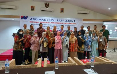 Lecturers of The Marine Science Study Program Conduct Dissemination of Community Service Results at The 1st National Seminar ABDIMAS BUMI RAFFLESIA