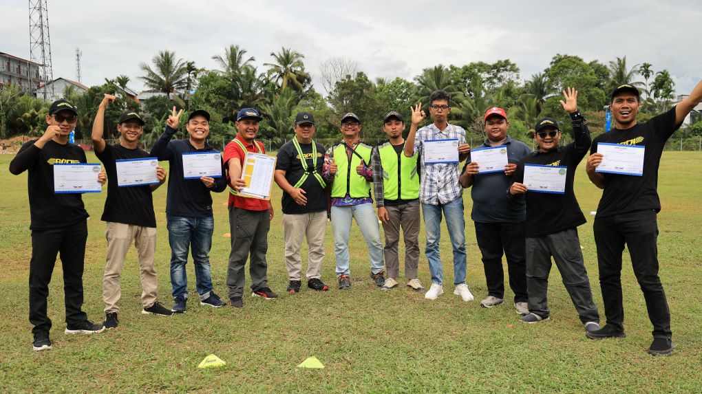 Collaboration with The Indonesian Drone Pilot Association in the Certification of Licensed Drone Pilots
