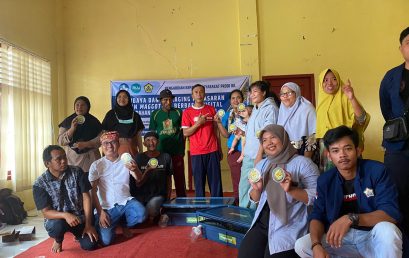 COMMUNITY SERVICE: CULTIVATION AND PACKAGING OF BSF MAGGOT