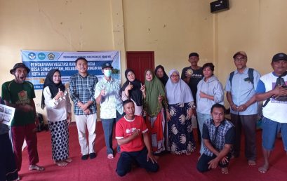 Community Service: Enrichment of Vegetation in the Coastal Area of Sungai Hitam, Bengkulu City