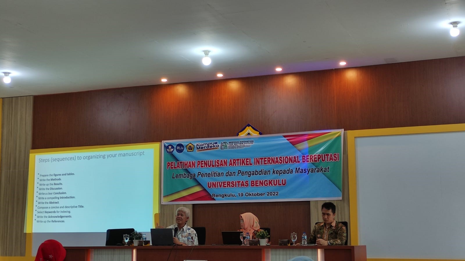 Building Capacity Development: Marine Science study program Lecturers attended the Reputable International Journal Writing Workshop Building Capacity Development: Marine Science study program Lecturers attended the Reputable International Journal Writing Workshop