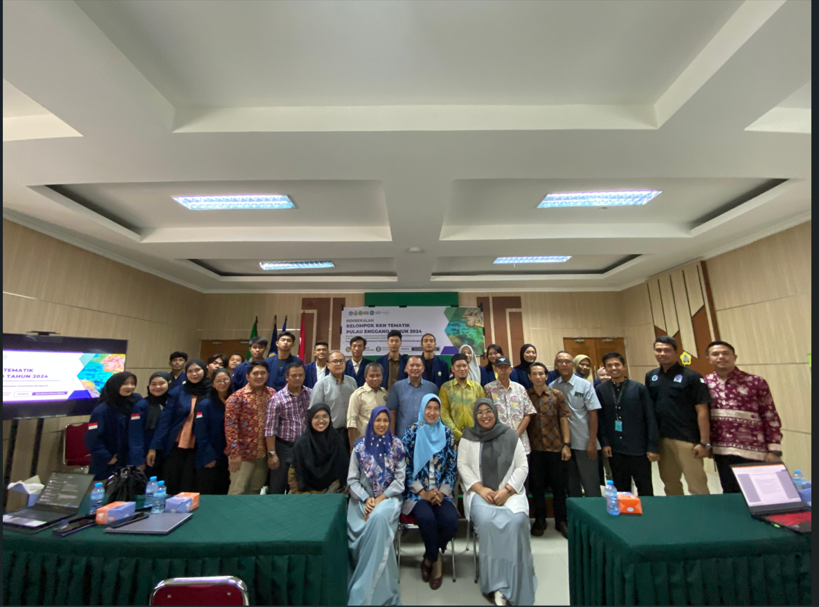 Dean of the Faculty of Agriculture UNIB Opens Thematic KKN Group Briefing Activities in Enggano Island Marine Science Study Program 2024 Dean of the Faculty of Agriculture UNIB Opens Thematic KKN Group Briefing Activities in Enggano Island Marine Science Study Program 2024