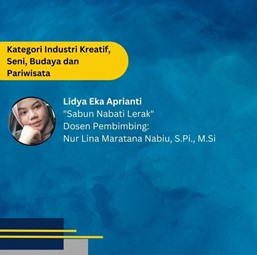 Lidya Eka Aprianti and Team Showcase Lerak Nabati Soap Innovation at P2MW Event