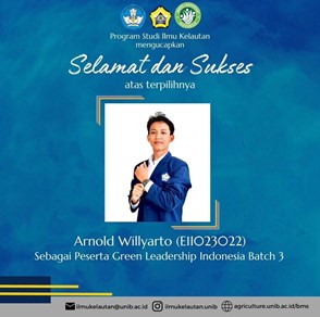 Arnold Willyarto Selected for Green Leadership Indonesia Batch 3: A Commitment to Environmental Sustainability Arnold Willyarto Selected for Green Leadership Indonesia Batch 3: A Commitment to Environmental Sustainability
