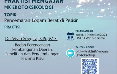 Heavy Metal Pollution On The Coast Public Lecture