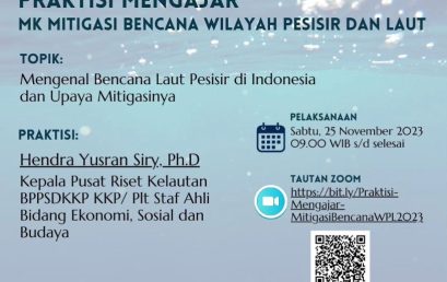Understanding Coastal Marine Disasters in Indonesia and Mitigation Efforts