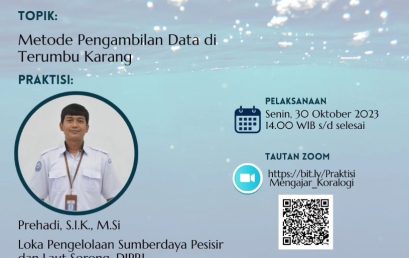 Collecting Data on Coral Reefs Public Lecture