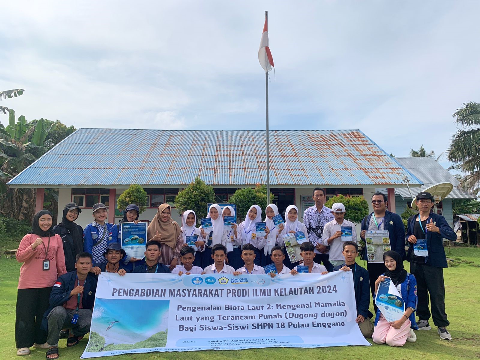 Community Service and Empowerment (PPM) Enggano Island: Introducing Endangered Marine Mammals (Dugong dugon) to Students of SMPN 18 Enggano Island Community Service and Empowerment (PPM) Enggano Island: Introducing Endangered Marine Mammals (Dugong dugon) to Students of SMPN 18 Enggano Island