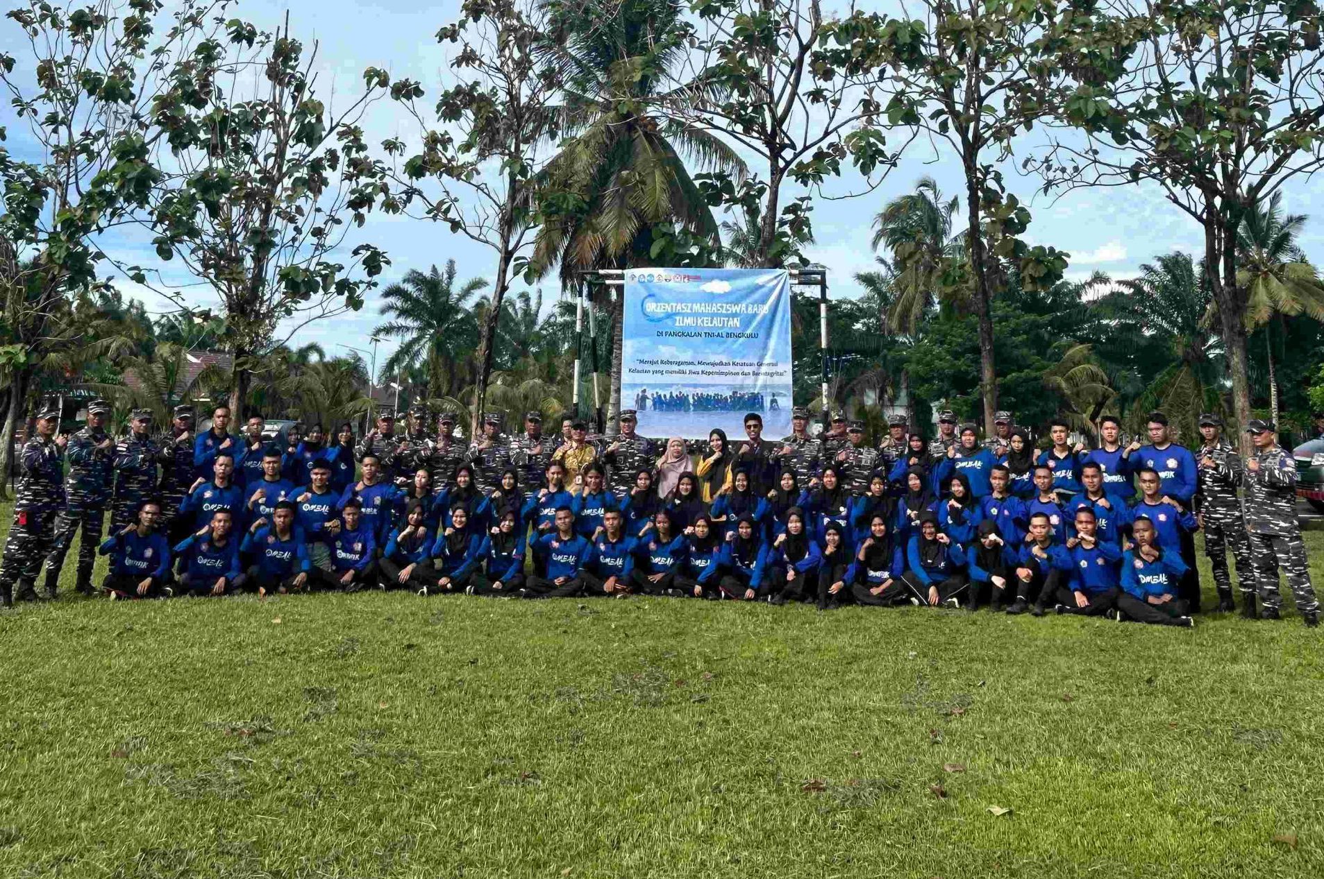Marine Science Program Holds New Student Orientation Opening at Bengkulu Naval Base Marine Science Program Holds New Student Orientation Opening at Bengkulu Naval Base