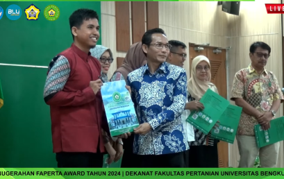 Marine Science Lecturer Wins Faperta Award 2024 as Best Community Service