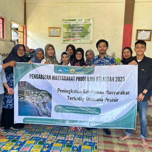 Mitigation of Coastal Disaster Potential in Pondok Besi Subdistrict Community Service Initiative
