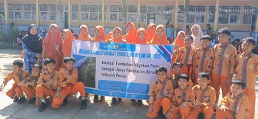 Coastal Vegetation Education Program Held at SDN 02 Bengkulu Tengah
