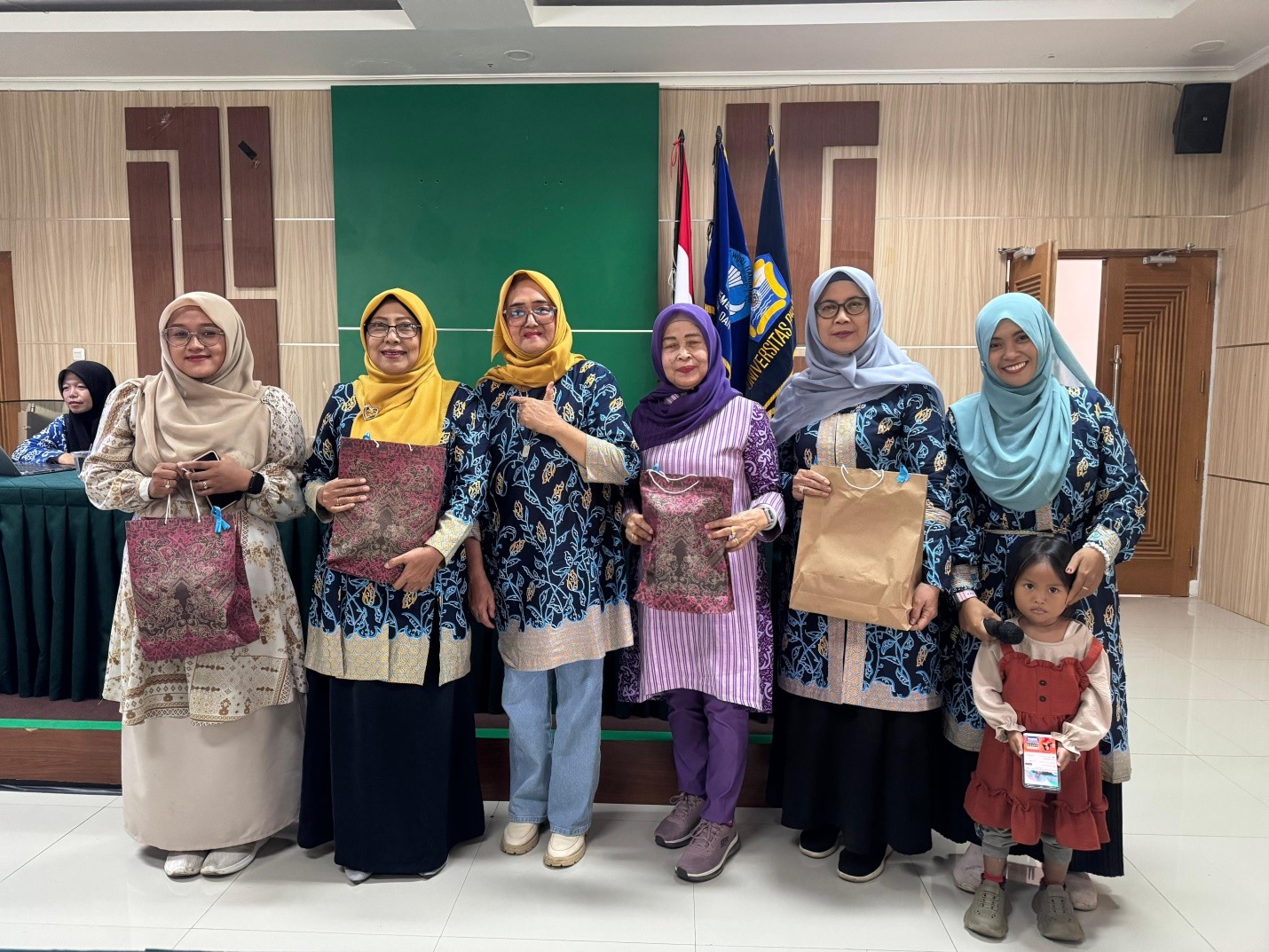 Marine Science Hosts Dharma Wanita Event at the Faculty of Agriculture, University of Bengkulu