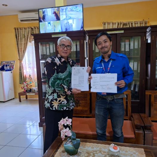 Signing of the Implementation Agreement (IA) between the Department of Food Security and Fisheries (DKP) of Central Bengkulu Regency and the Marine Science Study Program, University of Bengkulu