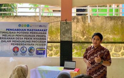 The compilation of the Village Fisheries Profile Book in supporting sustainable fisheries