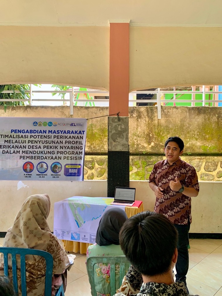 The compilation of the Village Fisheries Profile Book in supporting sustainable fisheries The compilation of the Village Fisheries Profile Book in supporting sustainable fisheries