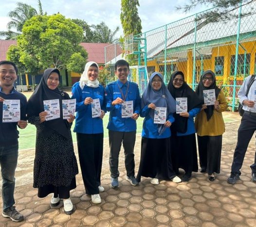 The Lecturer Team of the Marine Science Study Program, Faculty of Agriculture, University of Bengkulu, Conducted Socialization and Promotion Activities at State Senior High School 9, Bengkulu City.