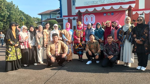 The 80th Anniversary of Indonesian Independence Day Commemoration Ceremony at the University of Bengkulu Held in a Solemn Atmosphere